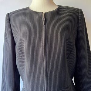 Tahari Chris Jacket Sonama Spirit Jacket Navy White New 10